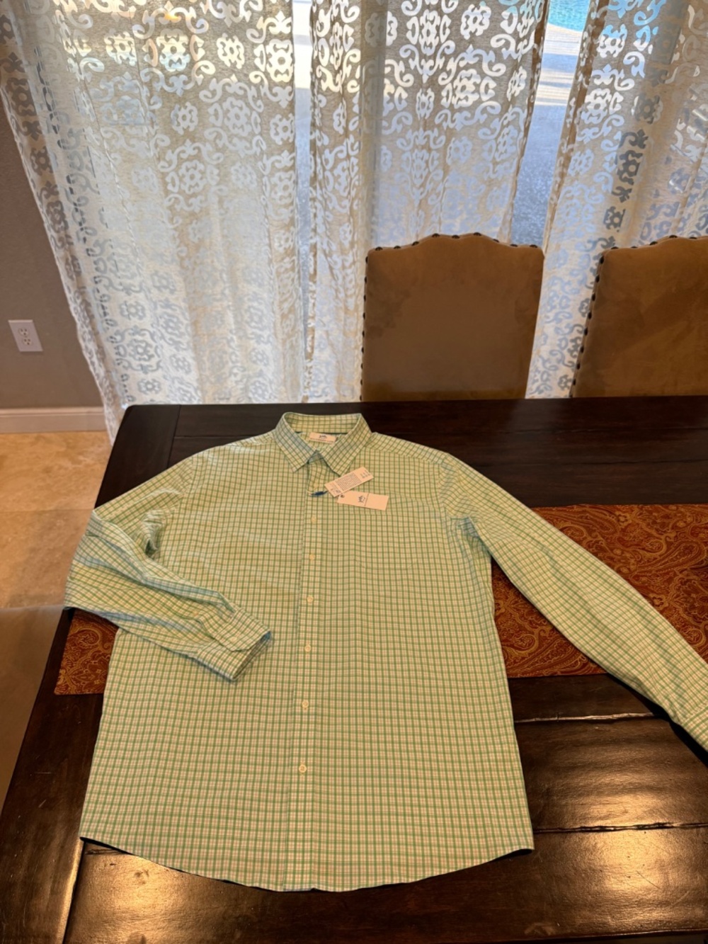 Southern Tide Men's XXL Jade Green Charleston Sportshirt MSRP $138 - Picture 3 of 7